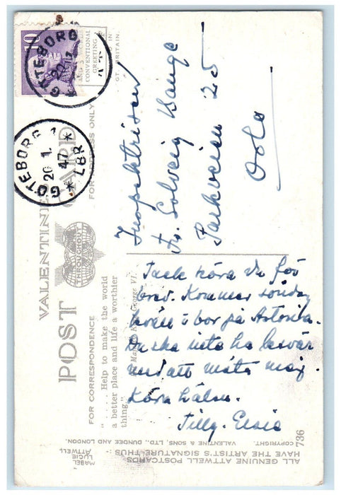 c1910's Little Girl English Humor Mabel Lucie Attwell Posted Antique Postcard