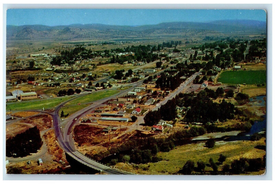 1960 Table Lodge Ohoco State Park Lookout Prineville Oregon Mike Robert Postcard
