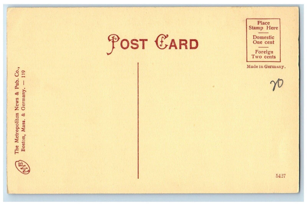 c1910 Rock Bridge E Park Exterior Building Rock Hartford Connecticut CT Postcard