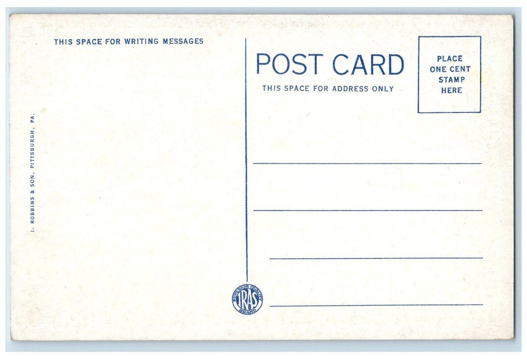 c1920 Uniontown Golf Course Club House Summit Uniontown Pennsylvania PA Postcard
