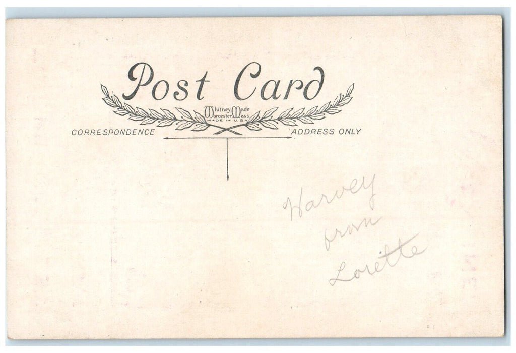 c1910's Valentine Boy Cigarette Hearts To The Jolliest Sport I Know Postcard