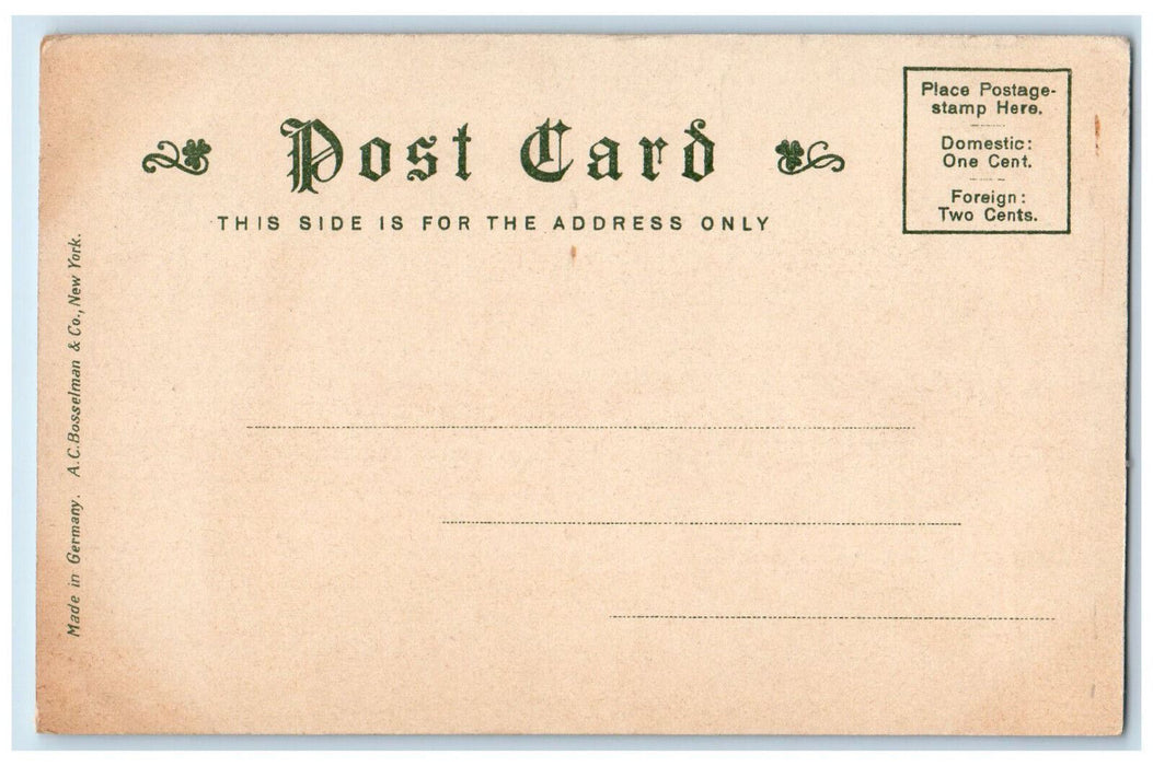 c1905 Gorr Hall Cambridge Massachusetts MA Antique Unposted Postcard