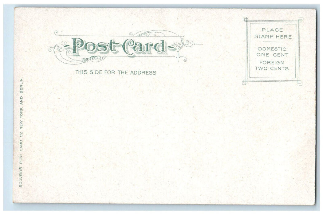 c1905 Harvard Union Cambridge Massachusetts MA Antique Unposted Postcard