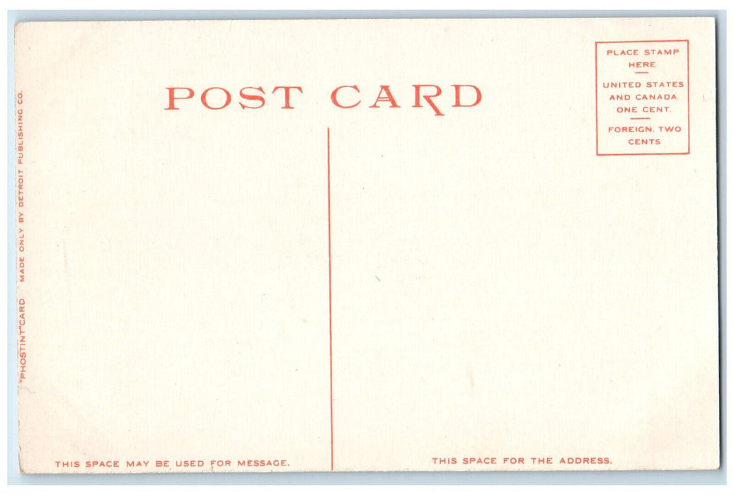 c1920's Harvard Class Day Exercises Cambridge Massachusetts MA Phostint Postcard