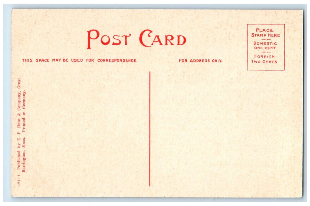 c1910 The Devil's Pulpit Near Great Barrington Massachusetts MA Antique Postcard