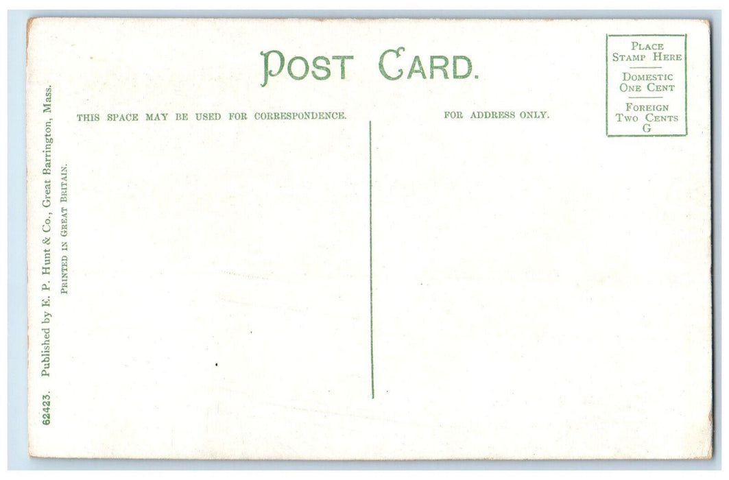 c1910 Monument Mountain Ro Great Barrington MA EP Hunt & Co. Postcard