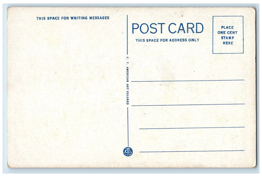 c1920's Hancock Street Quincy Massachusetts MA Antique Unposted Postcard