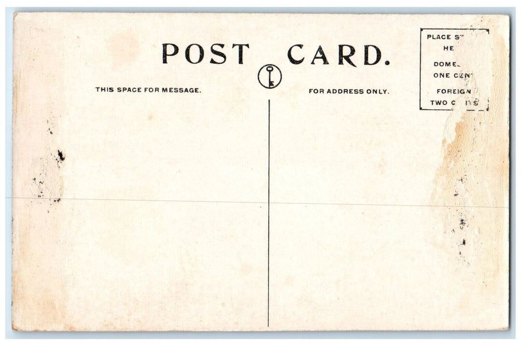 c1910's Front Street Marblehead Massachusetts MA Antique Unposted Postcard
