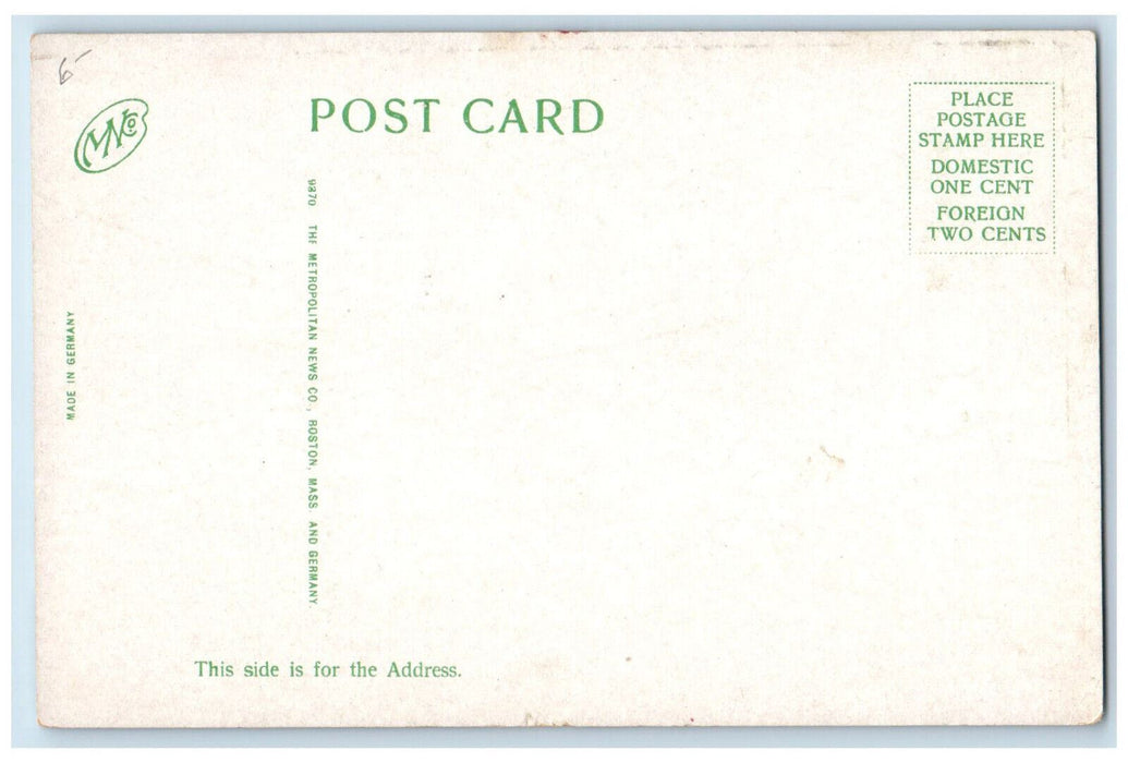 c1910 Union Station Worcester Massachusetts MA Unposted Antique Postcard