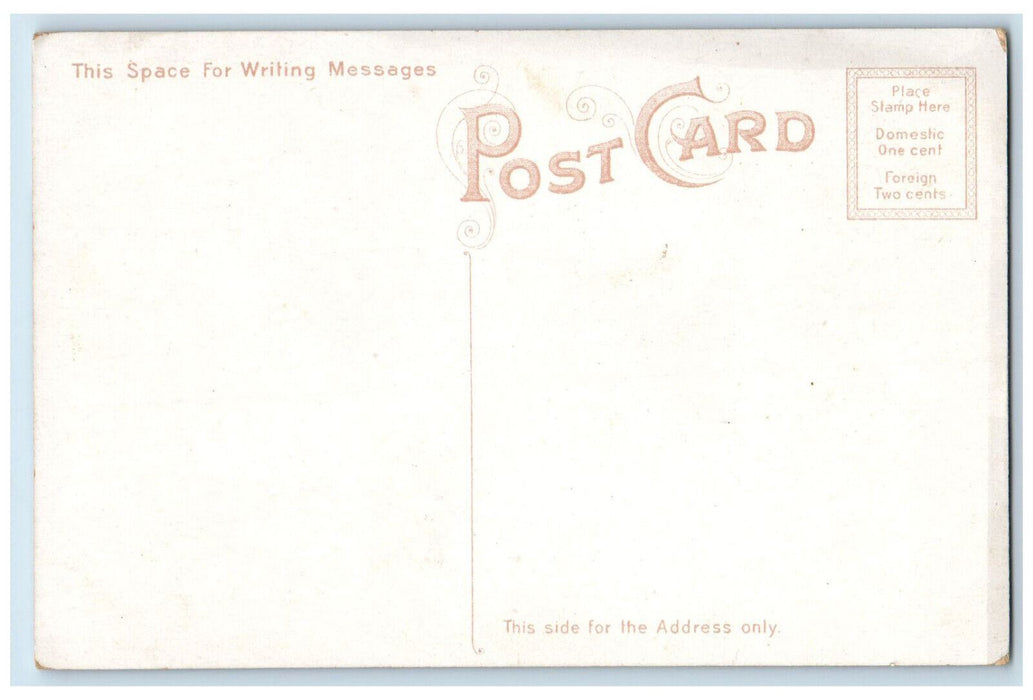 c1910 Outlet to Pontoosuc Lake Pittsfield Massachusetts MA Antique Postcard