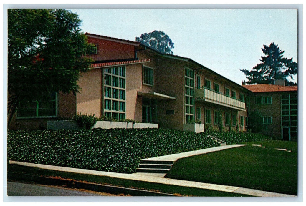 John Hall Residence For Women Whittier College California CA Vintage Postcard