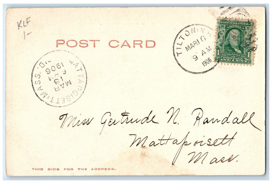 1906 Saco Lake White Mountains Bretton Woods New Hampshire NH Vintage Postcard
