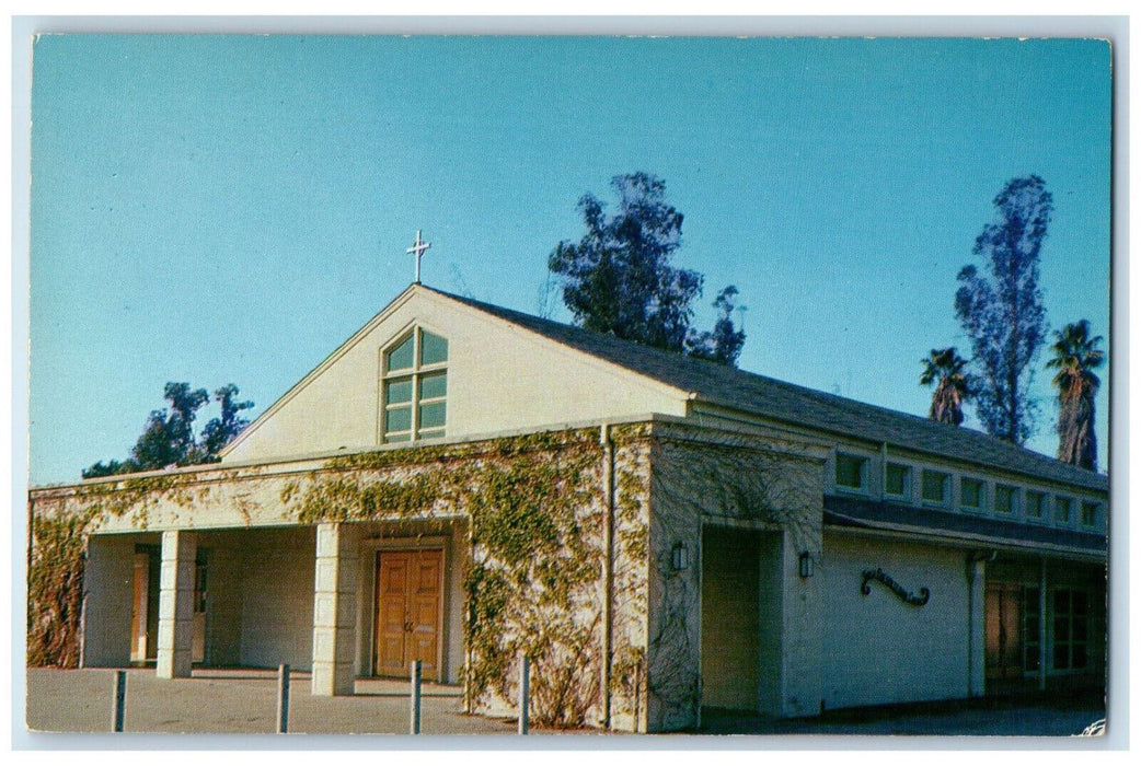 Presbyterian Church Valley Boulevard El Monte California CA Vintage Postcard
