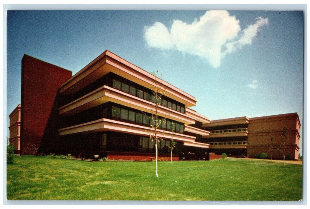 c1960 John Mason Peck Classroom Building Southern Illinois University Postcard
