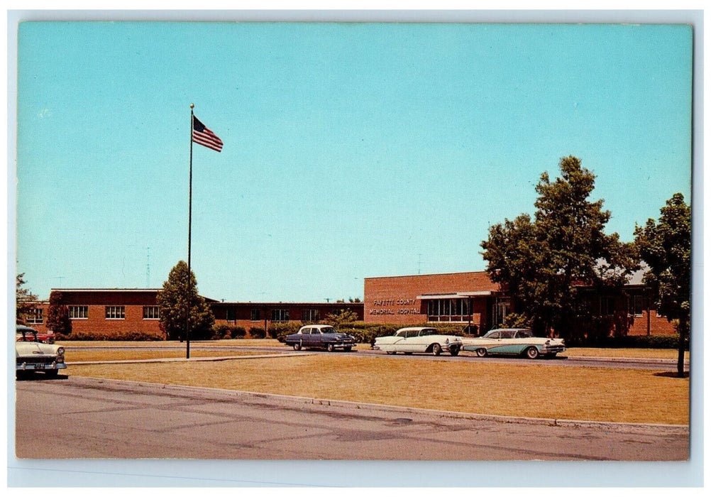 View Of Fayette County Memorial Hospital Washington Court House Ohio OH Postcard