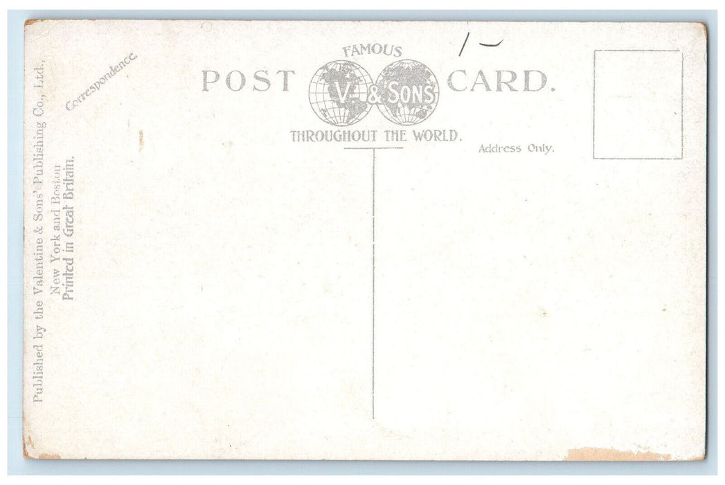 c1910 Old Mill Institute Park Worcester Massachusetts MA Antique Postcard