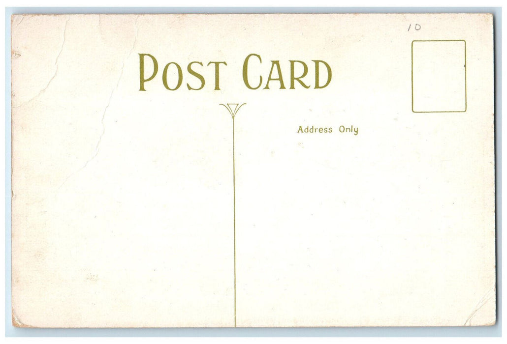 c1920's Canopy on Plymouth Rock Plymouth Massachusetts MA Antique Postcard