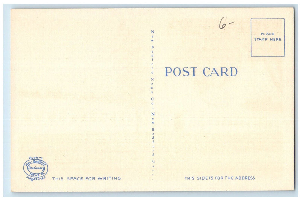 c1940's Sippican School Marion Massachusetts MA Antique Unposted Postcard