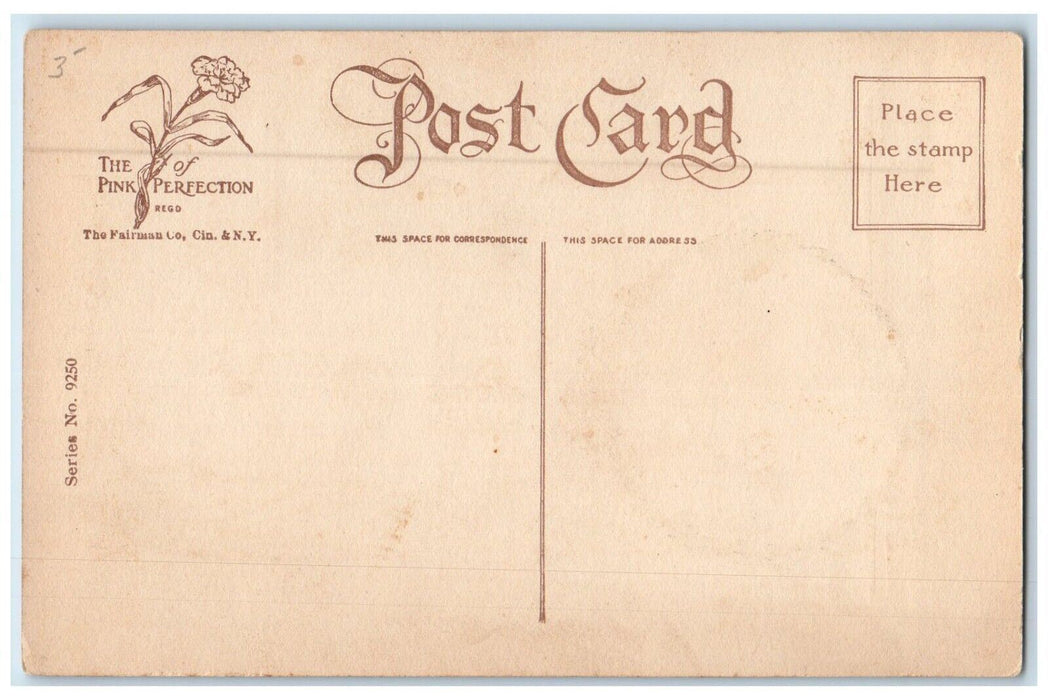 c1910's The Birthday Of George Washington Berries Unposted Antiqeu Postcard