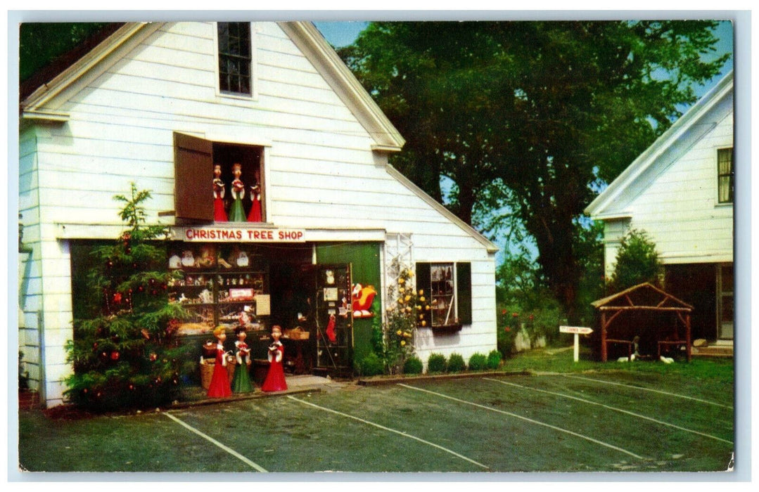c1960's The Christmas Tree Gift Shops Cape Cod Massachusetts MA Postcard