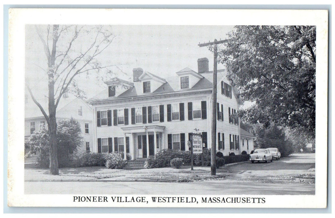 c1940's Pioneer Village Westfield Massachusetts MA Vintage Unposted Postcard