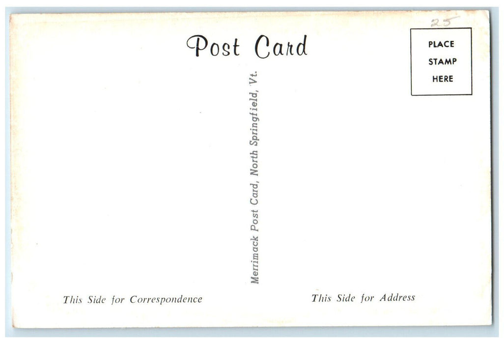 c1940's Cake Monument 300th Anniversary Park Square Westfield MA Postcard
