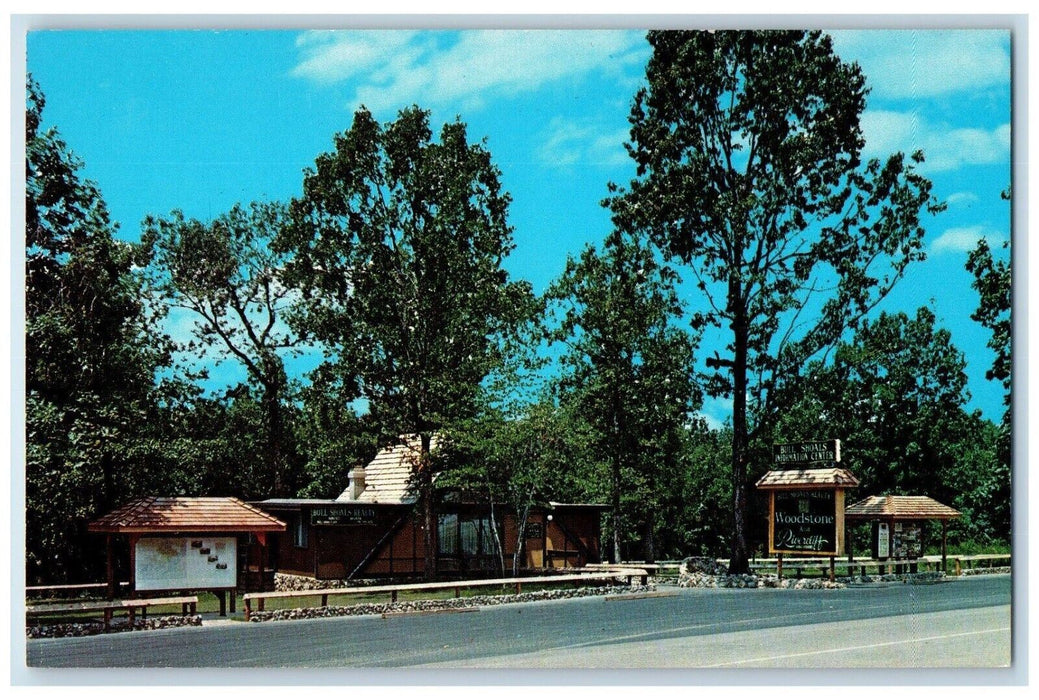 c1960 Bull Shoals Realty Inc Exterior Building Bull Shoals Arkansas AR Postcard