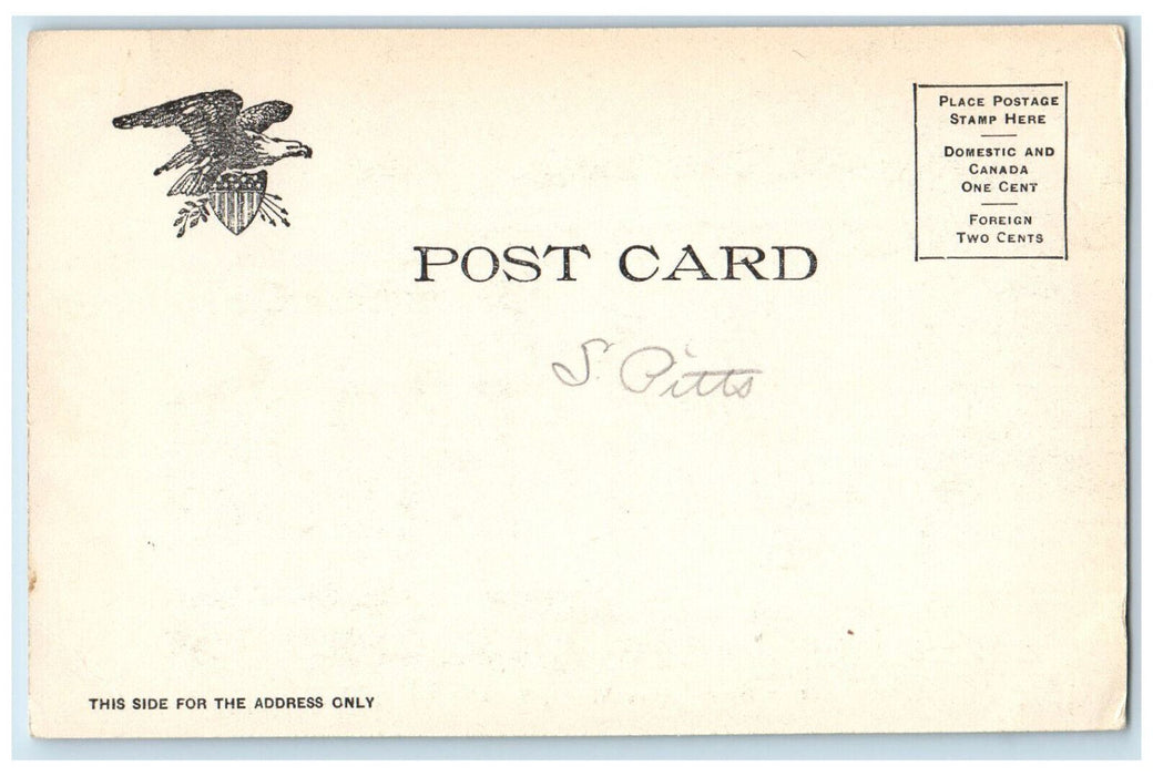 The Vedder Collection Old House Bay Street St. Augustine Florida FL Postcard