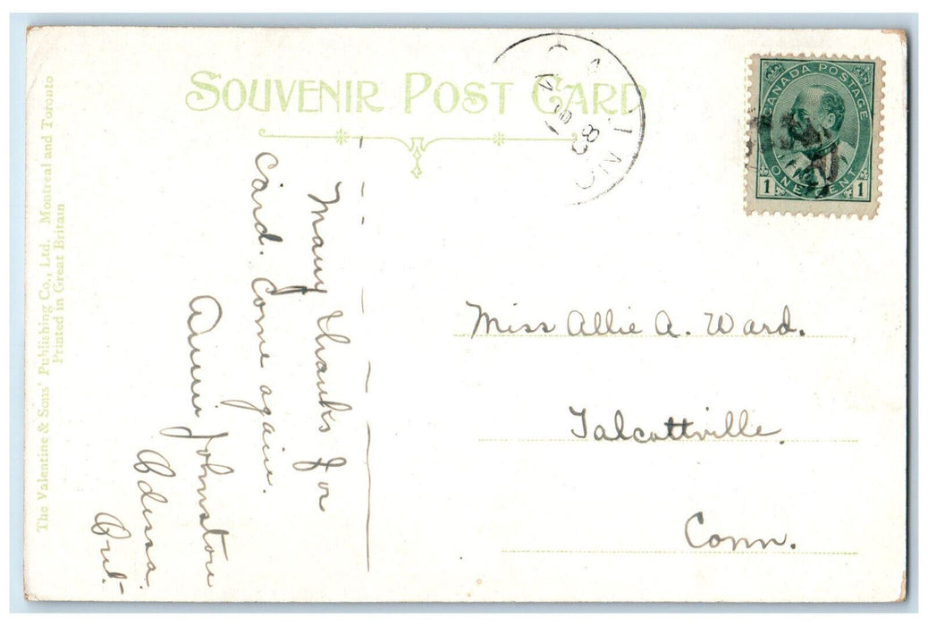 1908 Science and Engineering Buildings Queen's University Kingston Ont. Postcard