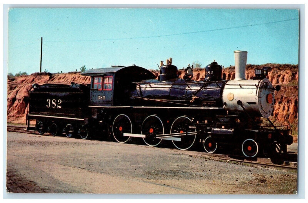 Cannonball II Duplicate Of Ten-Wheeler Jackson Tennessee TN Vintage Postcard