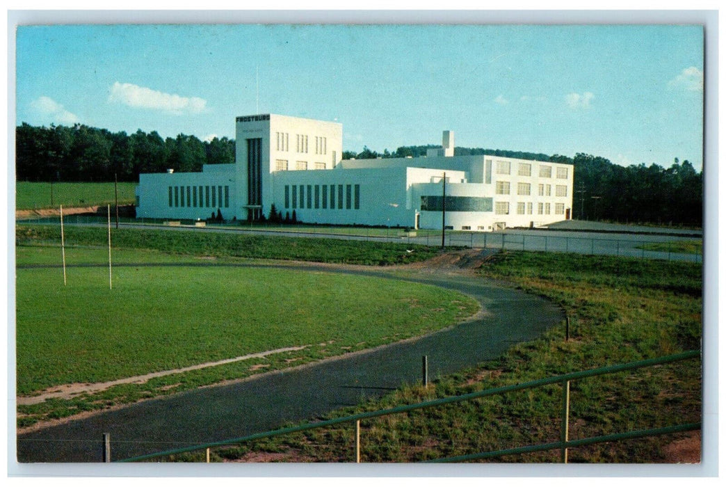 c1950's Beall High School Frostburg Maryland MD Vintage Unposted Postcard