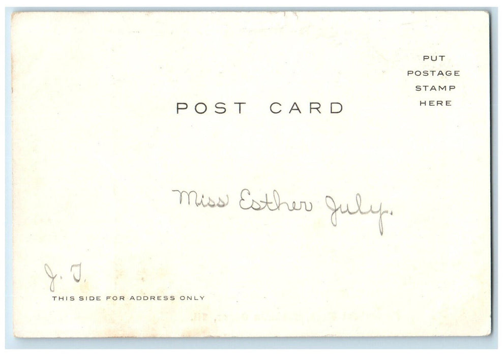 c1905 Steamboat Rock Franklin Grove Lake Illinois IL Vintage Antique Postcard