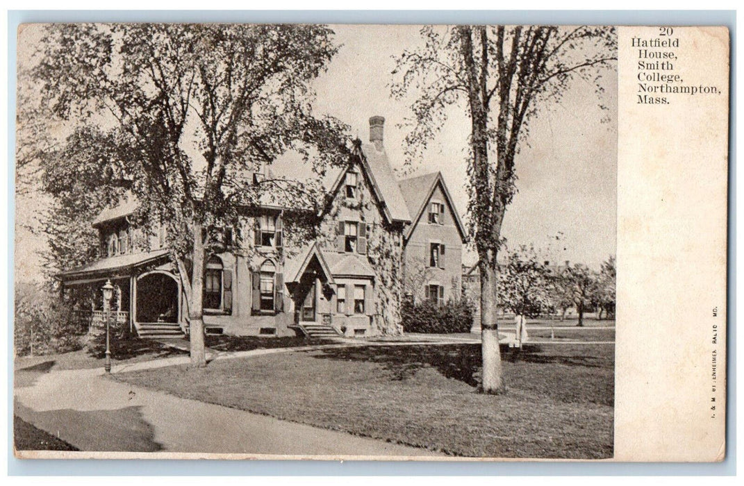 c1905 Hatfield House Smith College Northampton Massachusetts MA Postcard