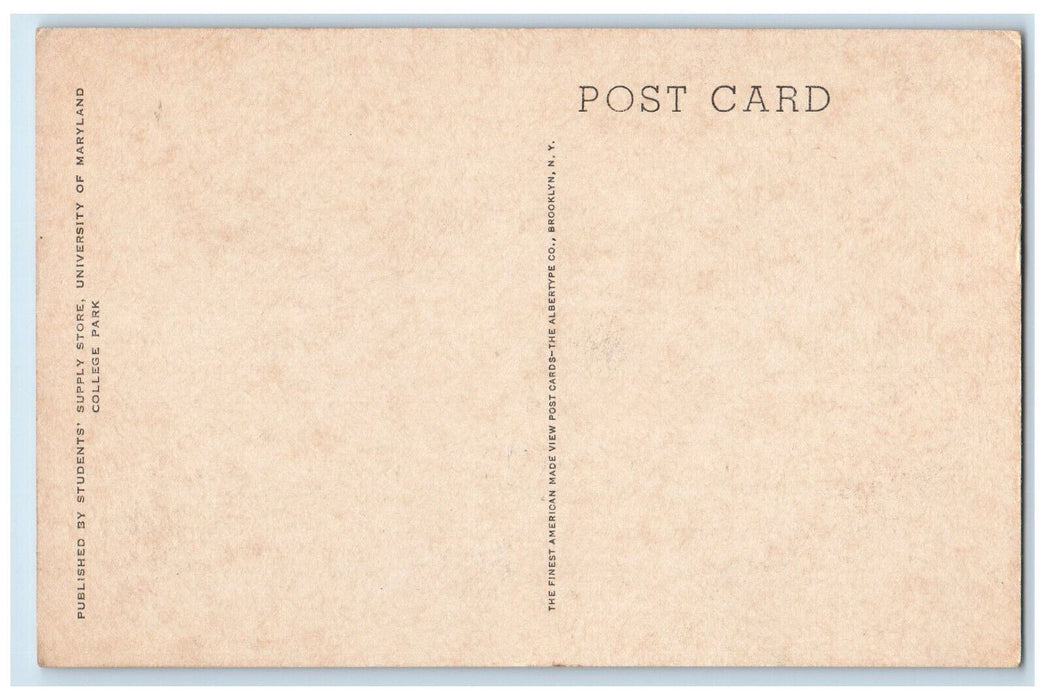 c1950's Ritchie Coliseum University of Maryland College Park MD Postcard