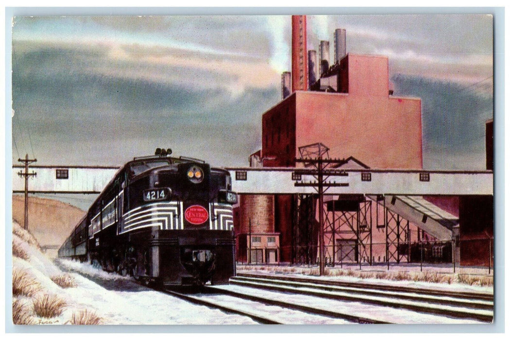 P&L.E. Train No. 274 Morning Steel King Pittsburgh & Lake Erie Railroad Postcard