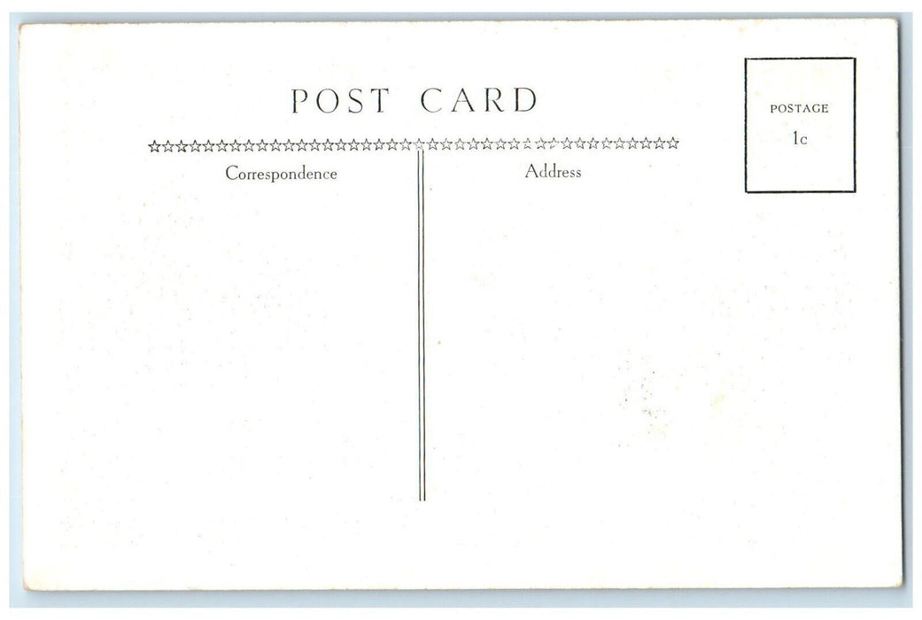 c1920 Special Entertainment Recreation Hall Meeting Camp Grant Illinois Postcard