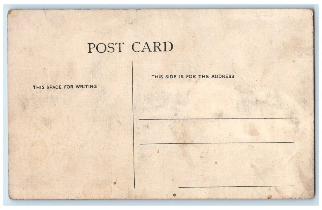 c1910 Husky Huskers Corn US National Army Camp Grant Rockford Illinois Postcard