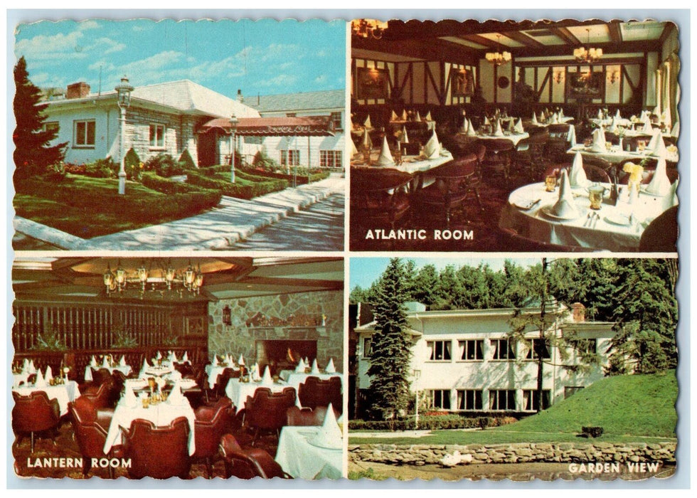 1976 Travelers Rest Multiview Roadside Ossining New York NY Restaurant Postcard