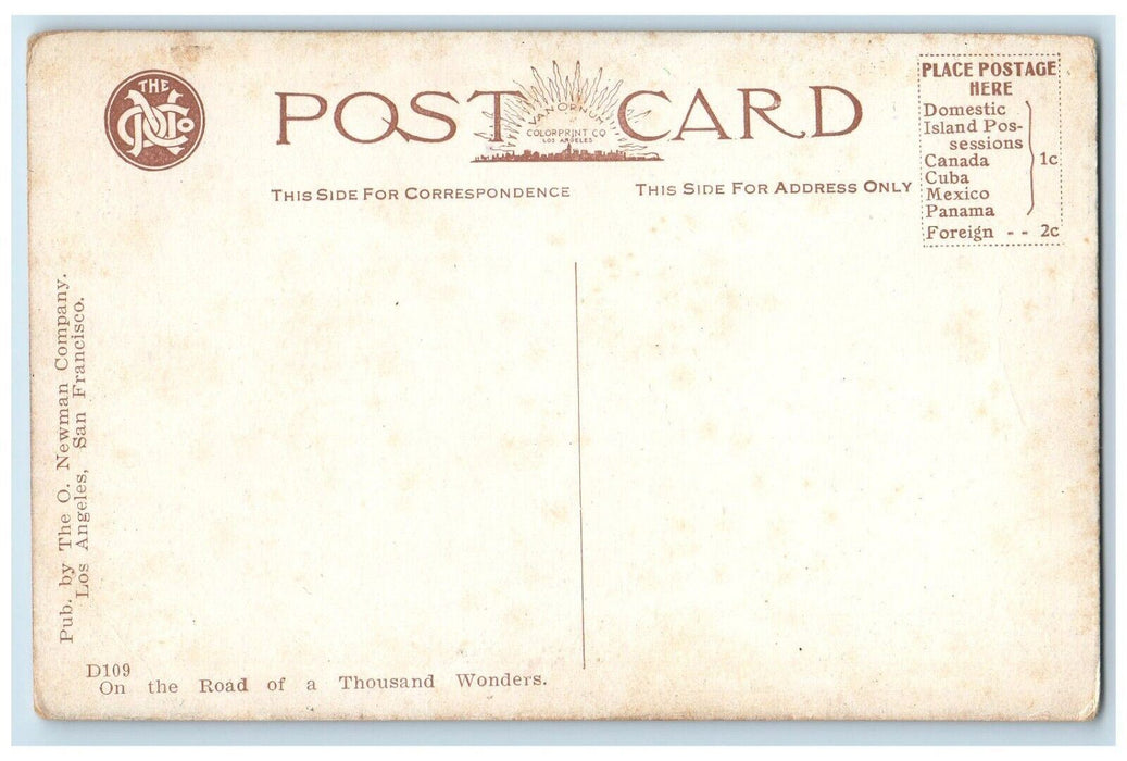 c1910 Unloading Lumber Steamer Shipyard Los Angeles Harbor California Postcard