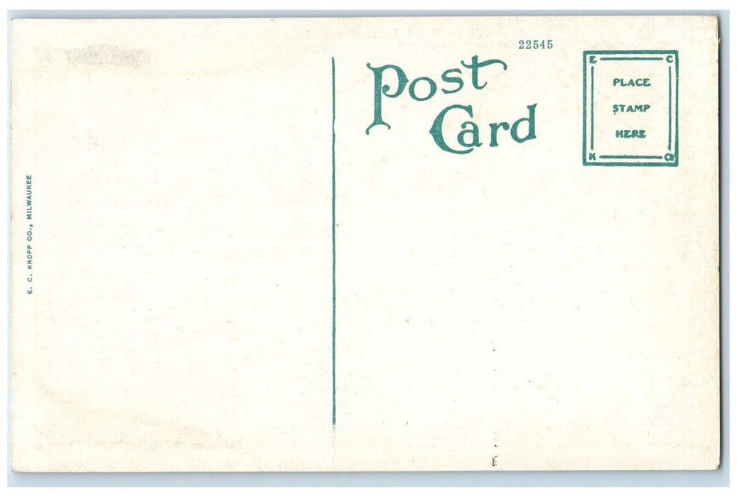c1910 Approach Hotel Palm Beach Exterior Carriage Palm Beach Florida FL Postcard