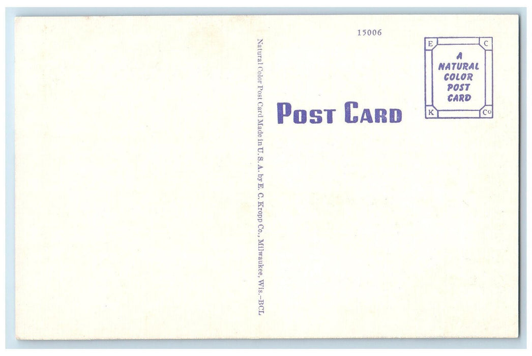 Neopit Saw Mills Menominee Indian Reservation Shawano & Antigo WI Postcard