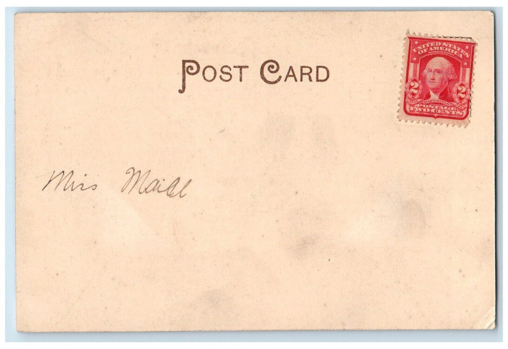 1905 Mountain View Of Jordan Pond Seal Harbor Maine ME Unposted Antique Postcard