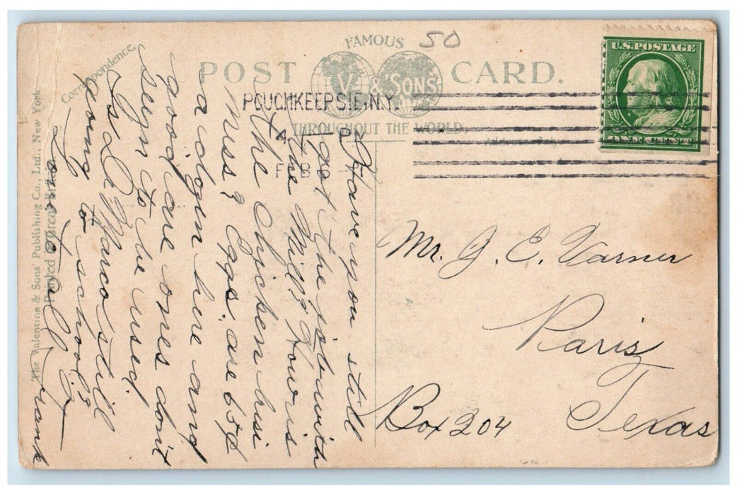 c1910's Museum Vassar College Poughkeepsie New York NY Unposted Antique Postcard