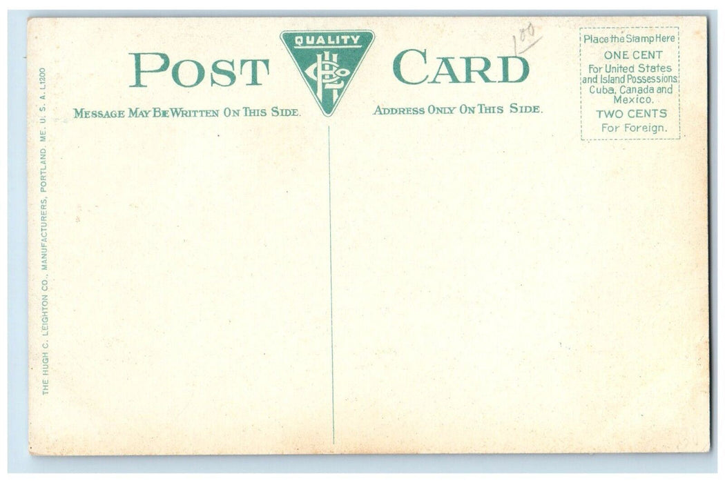 c1910 Providence Atheneum Private Library Providence Rhode Island RI Postcard