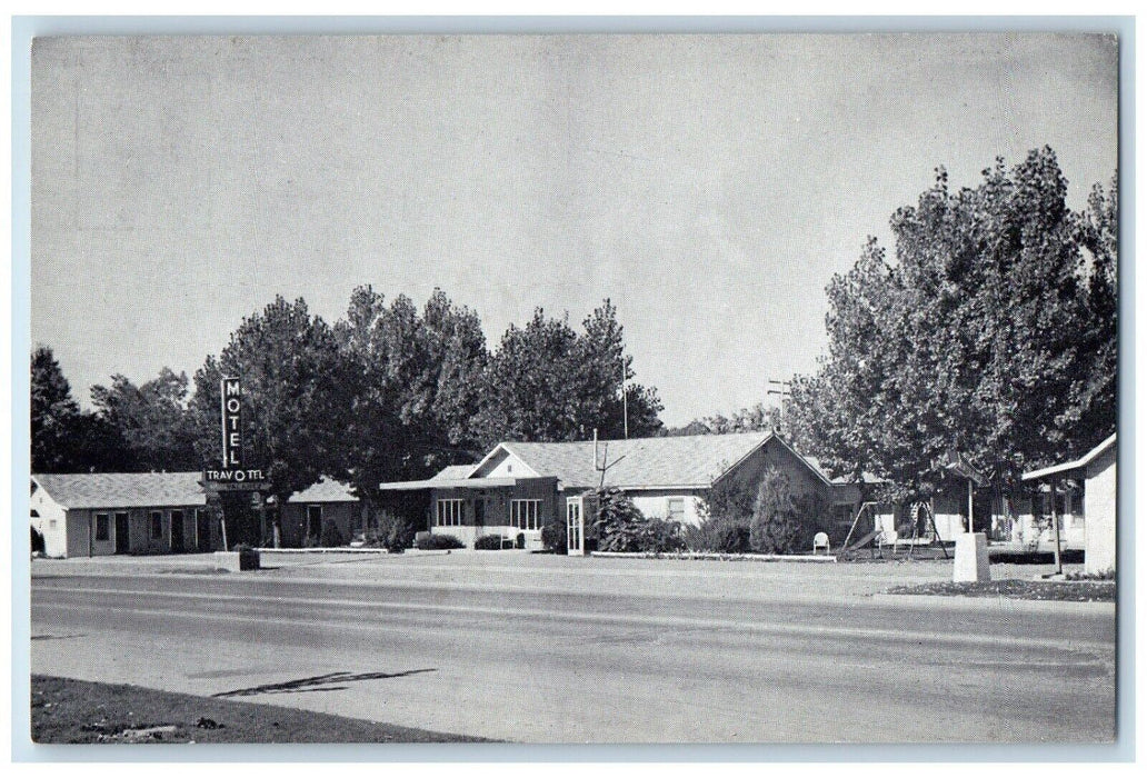 c1910 Trav-O-Tel Motel Road View Montrose Colorado CO Antique Unposted Postcard