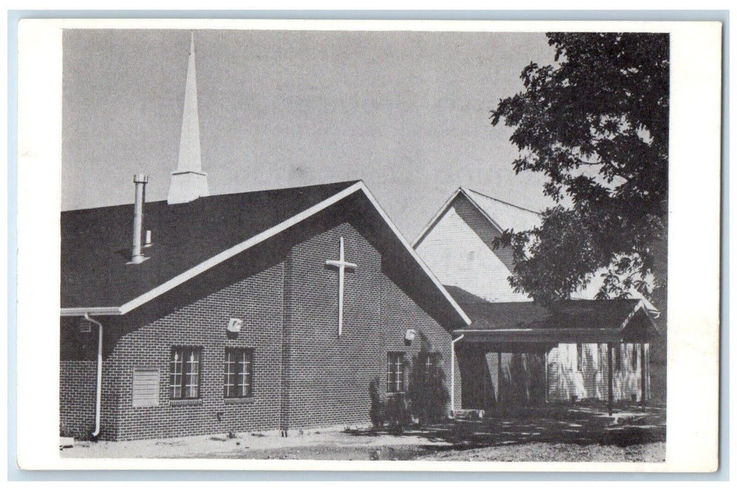 Dutchtown Brethen Church New Worship Facility Barbee Lake Warsaw IN Postcard