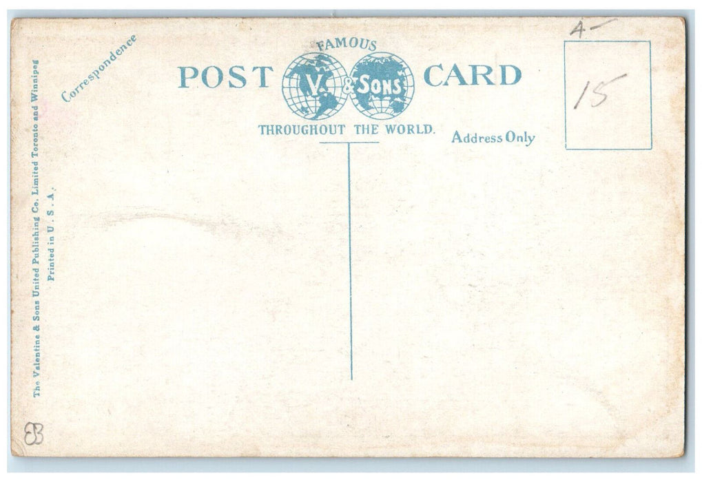 c1920's James Street Incline Railway Hamilton Ontario Canada Unposted Postcard