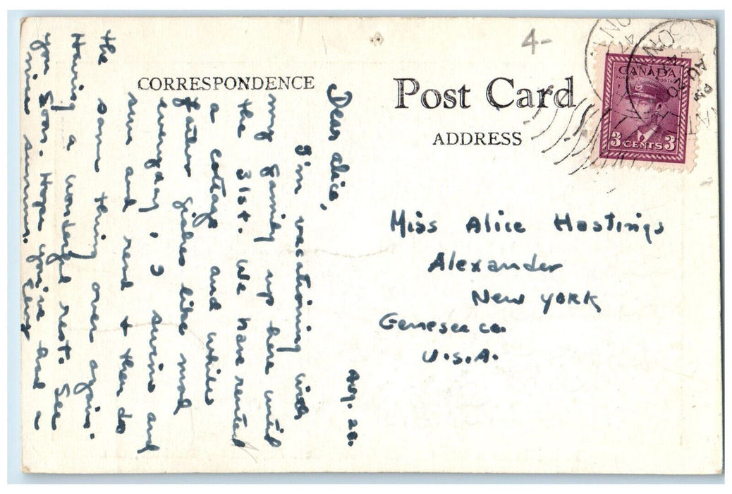 1947 In The Famous Caigneshene Group, Geo Bay Honey Harbour Canada Postcard