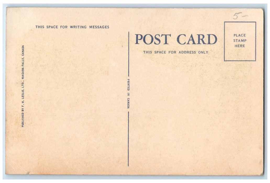 c1950's New Entrance at Crystal Beach Park, Ontario Canada Vintage Postcard