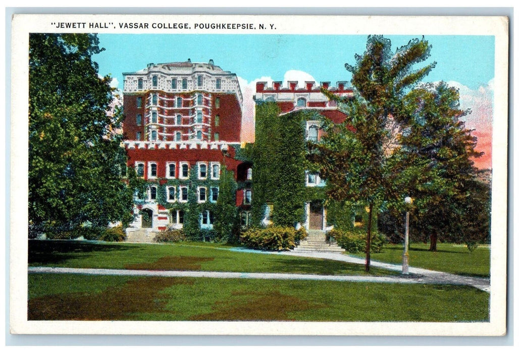 c1920's Jewett Hall Vassar College Poughkeepsie New York NY Unposted  Postcard